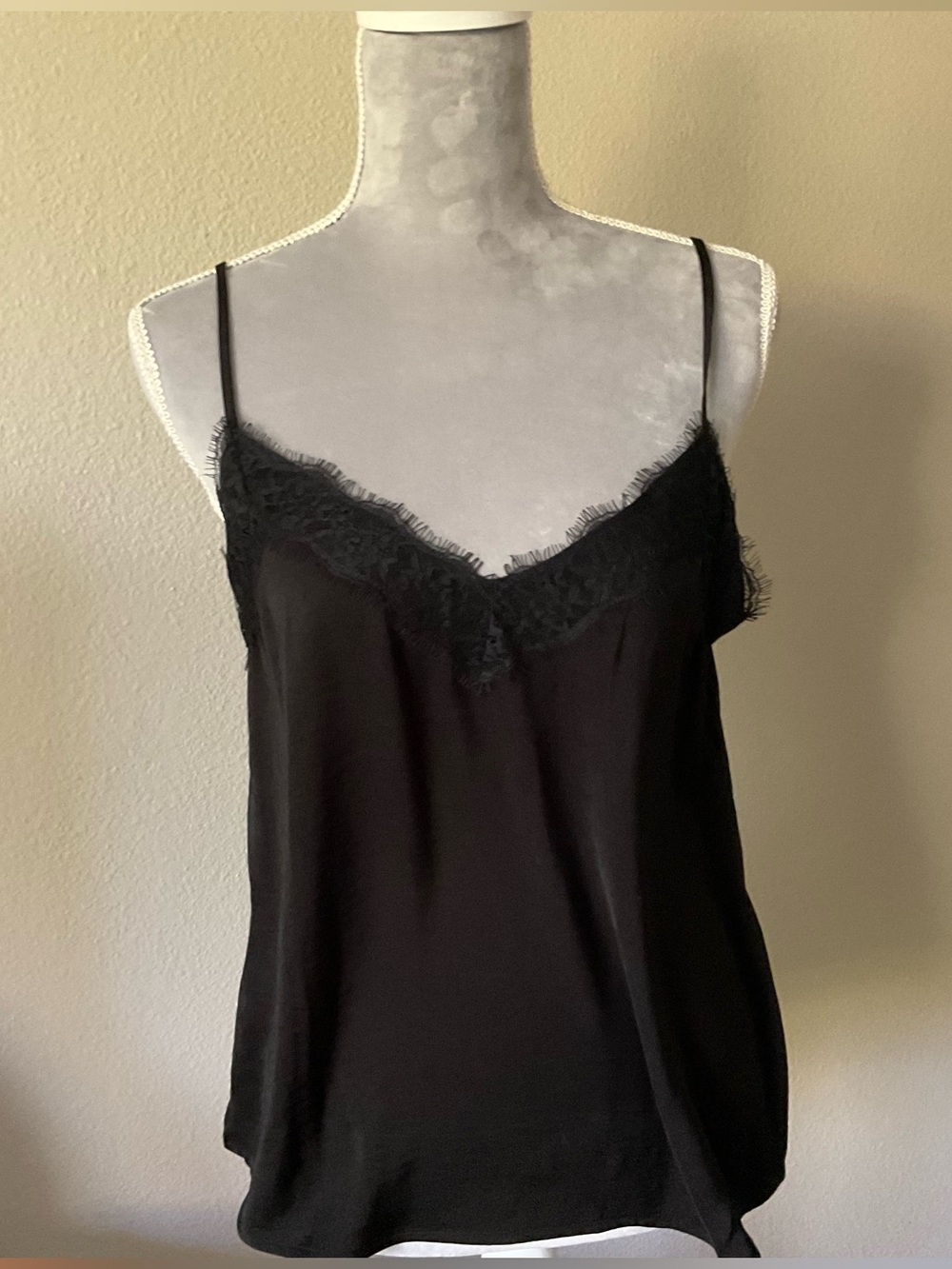 bp Black Lace Trim Cami